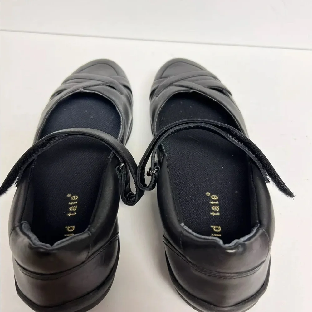 David Tate Womens Sonoma Flat Black Size 8.5 M